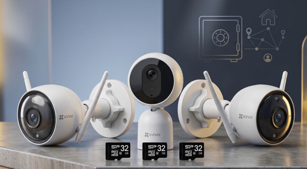 Комплект wi-fi видеонаблюдения на 3 камеры 4 Комплект wi-fi видеонаблюдения на 3 камеры
