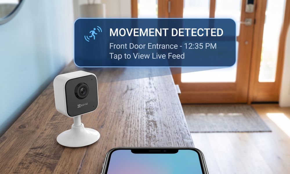 Комплект ezviz для помещения на 1 wi-fi камеру для квартиры 11 Комплект ezviz для помещения на 1 wi-fi камеру для квартиры