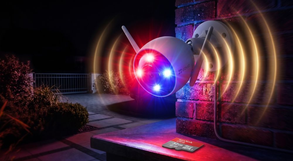 Комплект wi-fi ezviz 5мп для улицы с установкой 13 Комплект wi-fi ezviz 5мп для улицы с установкой