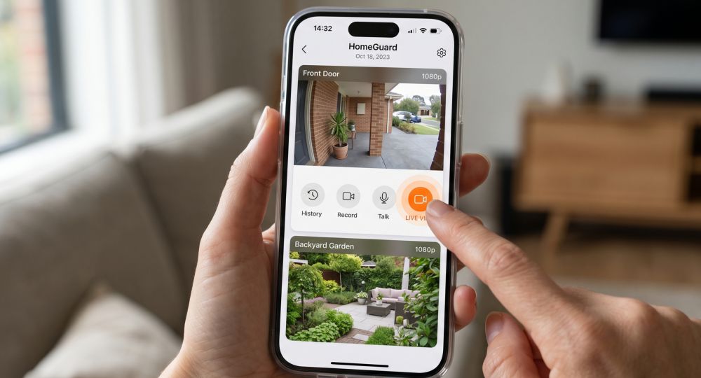 Комплект wi-fi видеонаблюдения на 2 камеры для частного дома 16 Комплект wi-fi видеонаблюдения на 2 камеры для частного дома
