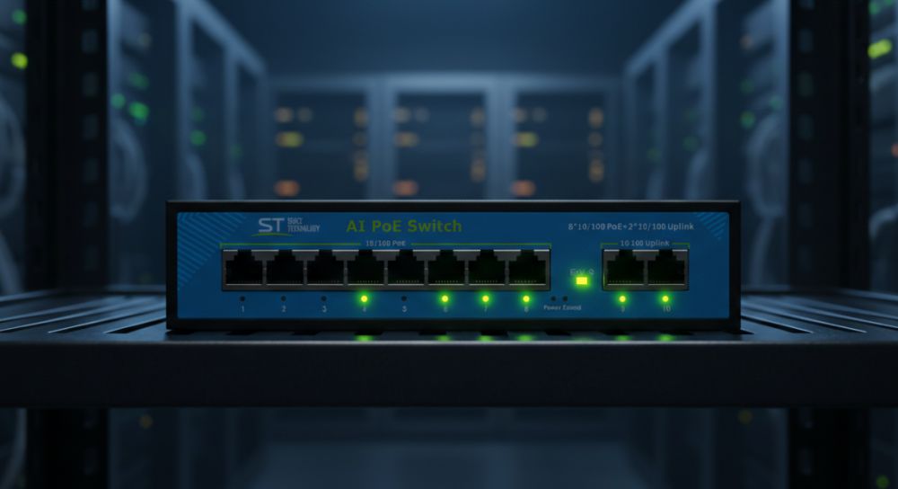 Сетевой 8 poe коммутатор st-s180poe (2m/100w/а) pro входное напряжение 12/24в 1 Сетевой 8 poe коммутатор st-s180poe (2m/100w/а) pro входное напряжение 12/24в