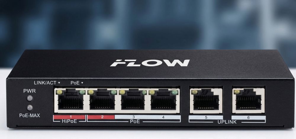 Iflow f-sw-eu206poe-v/l — неуправляемый коммутатор (4 poe + 2 uplink) 1 Iflow f-sw-eu206poe-v/l — неуправляемый коммутатор (4 poe + 2 uplink)