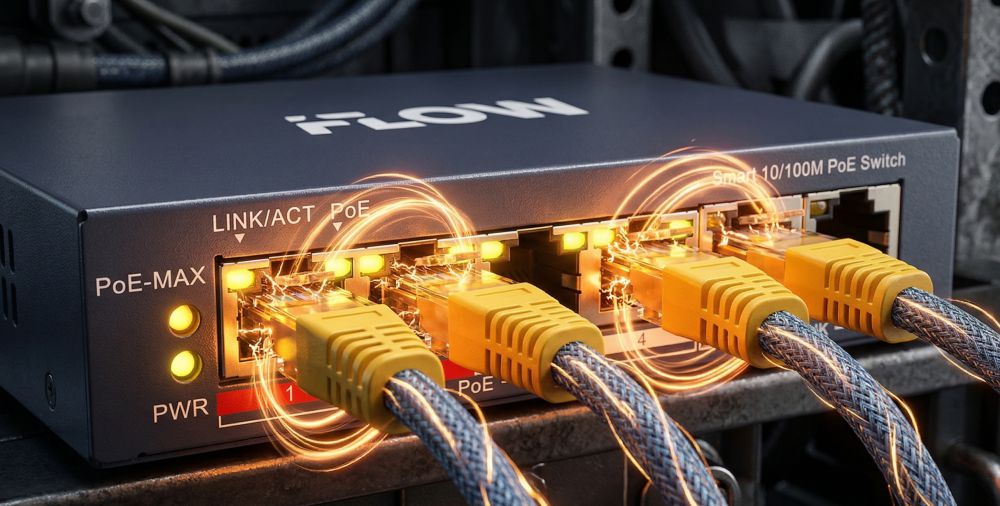Iflow f-sw-em206poe-vm/l — облегченная версия смарт-коммутатора на 4 poe порта 9 Iflow f-sw-em206poe-vm/l — облегченная версия смарт-коммутатора на 4 poe порта