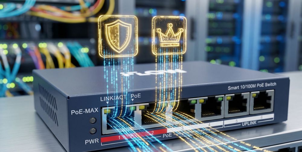 Iflow f-sw-em606poe-vm — смарт-управляемый коммутатор (4 порта poe, гигабитные аплинки) 10 Iflow f-sw-em606poe-vm — смарт-управляемый коммутатор (4 порта poe, гигабитные аплинки)