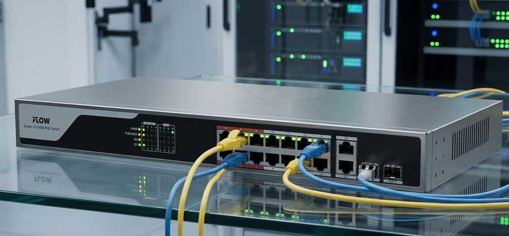 Iflow f-sw-em418poe-vm/l — 16-портовый смарт-коммутатор бюджетной линейки 1 Iflow f-sw-em418poe-vm/l — 16-портовый смарт-коммутатор бюджетной линейки