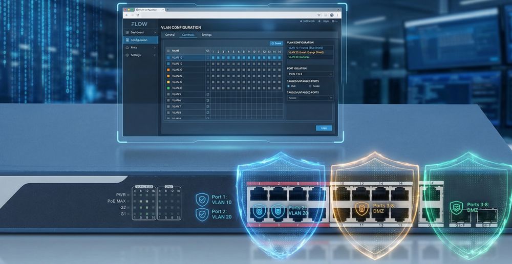 Iflow f-sw-em418poe-vm/l — 16-портовый смарт-коммутатор бюджетной линейки 8 Iflow f-sw-em418poe-vm/l — 16-портовый смарт-коммутатор бюджетной линейки