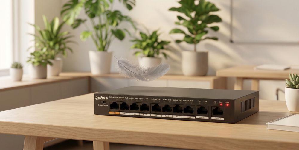 Dh-pfs3009-8et-96 — 8-портовый неуправляемый poe-коммутатор (+ 1 порт uplink) 11 Dh-pfs3009-8et-96 — 8-портовый неуправляемый poe-коммутатор (+ 1 порт uplink)