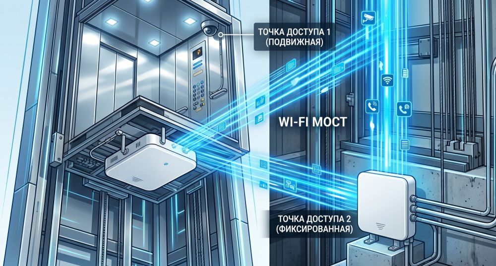 Видеонаблюдение в лифте: особенности монтажа и передачи сигнала (проводные и беспроводные решения). 4 Видеонаблюдение в лифте: особенности монтажа и передачи сигнала (проводные и беспроводные решения).