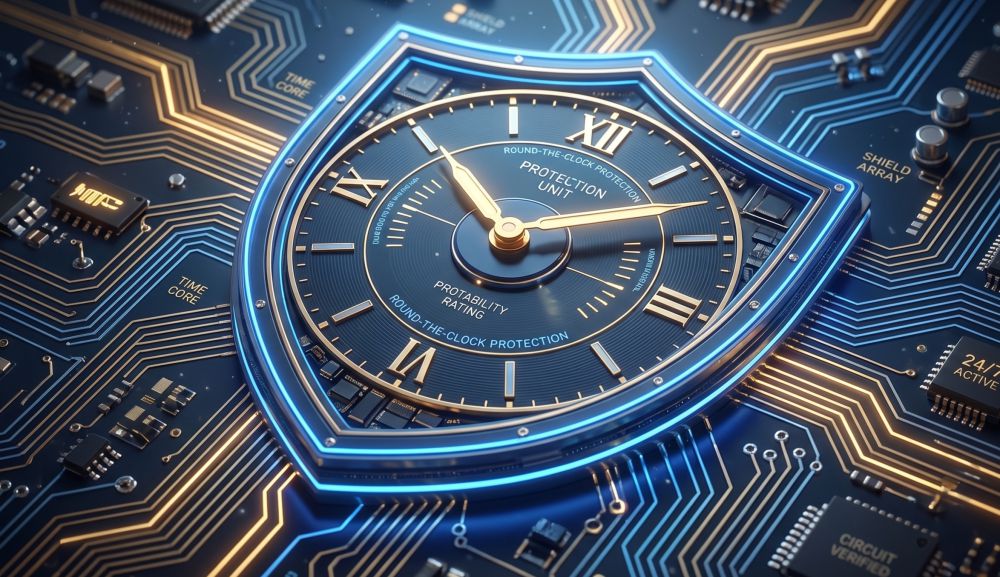 Комплект hiwatch на 4 ip камеры 2мп colorvu №2 15 Надежность системы hiwatch 24/7