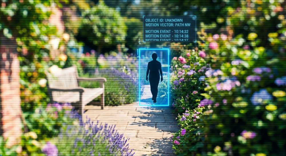 Комплект wi-fi видеонаблюдения на 1 камеру для улицы 13 Интеллектуальное обнаружение движения