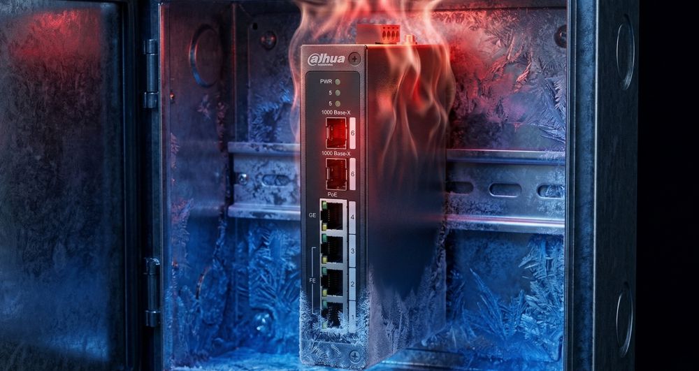 Dh-pfs4206-4p-96 — 4-портовый управляемый гигабитный poe-коммутатор 7 Промышленное исполнение hardened