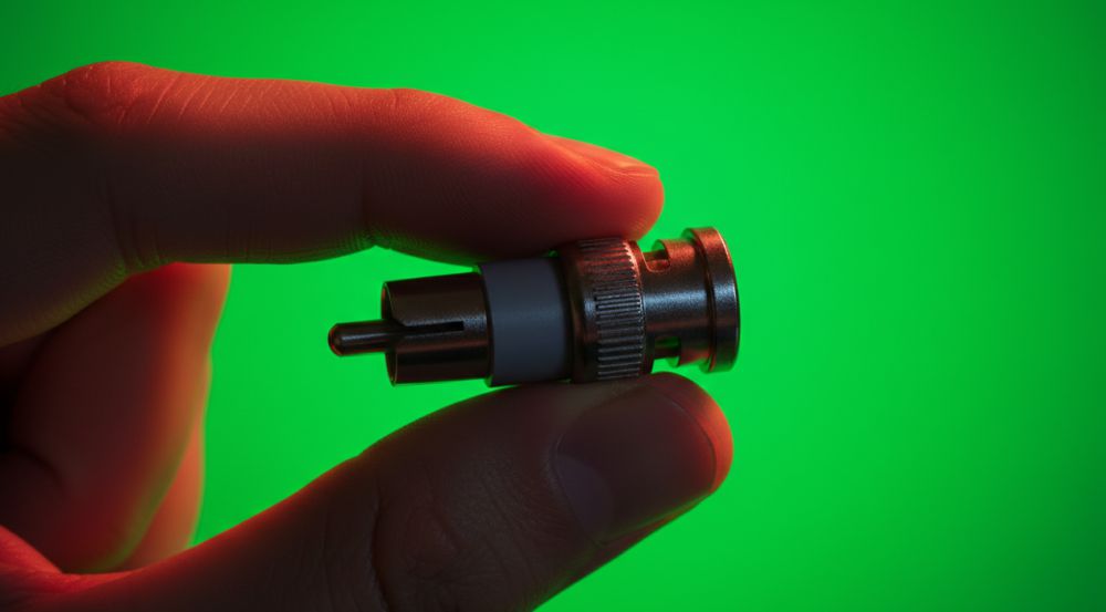 Переходник rca-bnc штекер-штекер br-m 13 Компактный дизайн переходника br-m