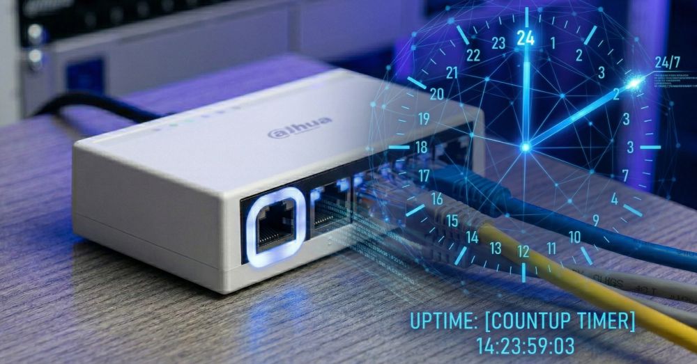 Dh-pfs3005-5et-l — 5-портовый настольный коммутатор (без poe) 8 Надежность 24/7