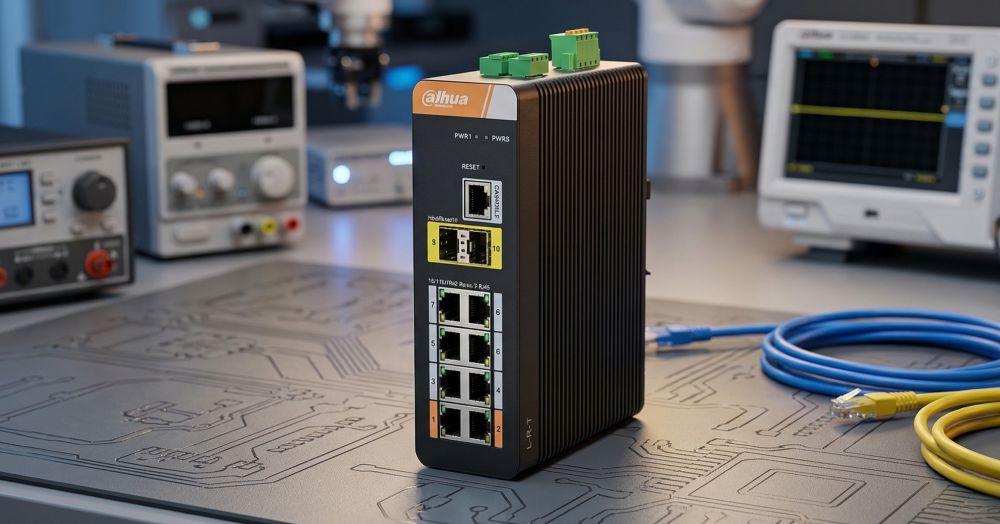 Dh-lr2110-8et-120 — 8-портовый коммутатор epoe (передача на большие расстояния) 1 Epoe коммутатор dahua dh-lr2110-8et-120 в калининграде