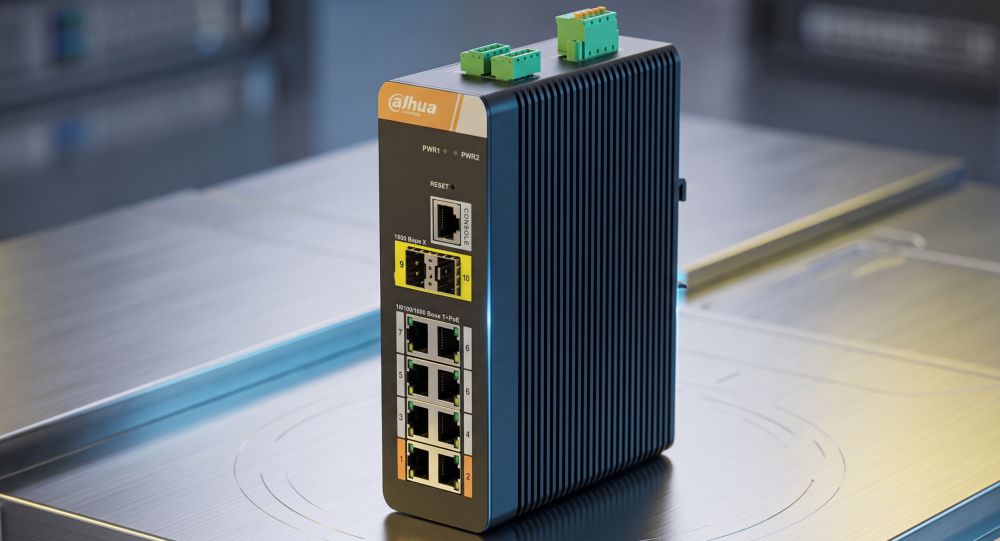 Dh-pfs4410-6gt-dp — 10-портовый управляемый гигабитный промышленный коммутатор 1 Промышленный коммутатор dahua dh-pfs4410-6gt-dp в калининграде