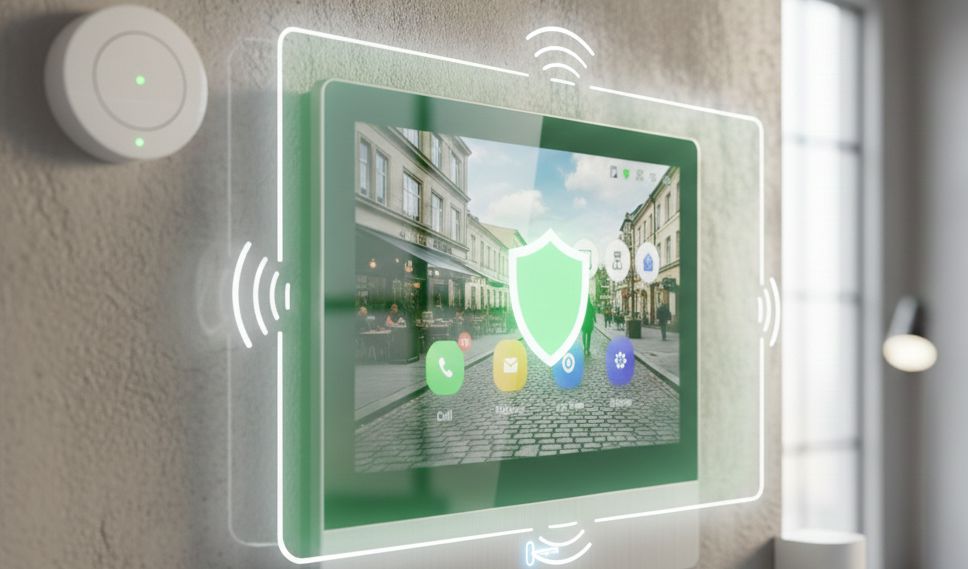 Монитор видеодомофона ip ds-kh8350-te1 10 Подключение охранных датчиков к домофону hikvision