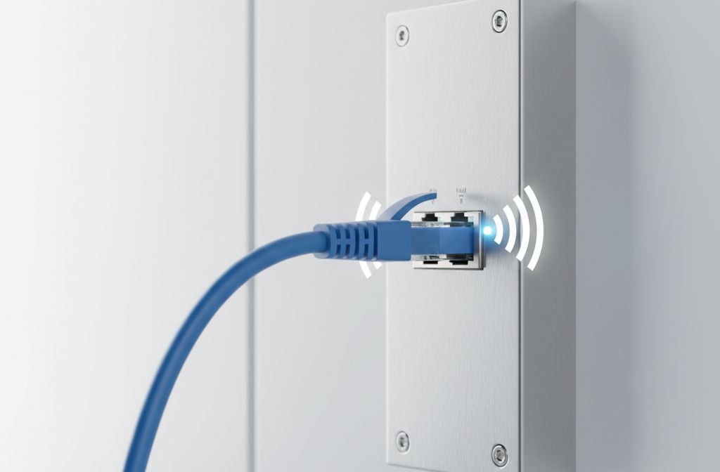 Монитор видеодомофона ip ds-kh8350-te1 9 Схема подключения видеодомофона по технологии poe одним кабелем