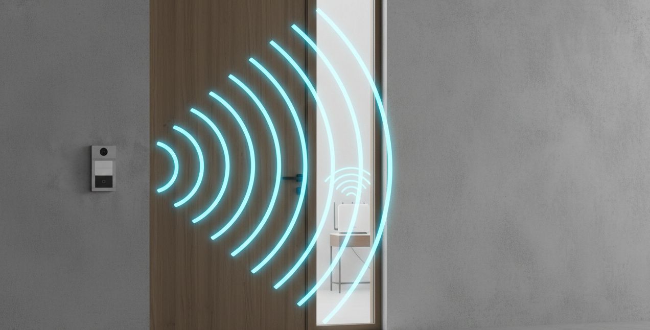 Вызывная панель ds-kv8213-wme1 (с) 9 Беспроводное подключение wi-fi для видеодомофона