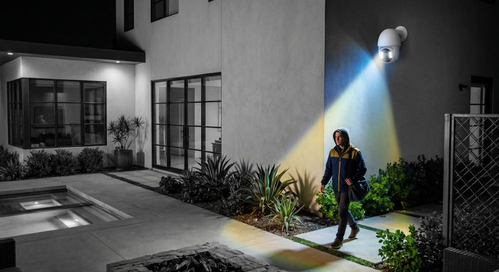 Комплект st на 1 ip камеру 3мп на базе st-303 ip poe dual light home 11 Технология dual light в действии: ик и белый свет