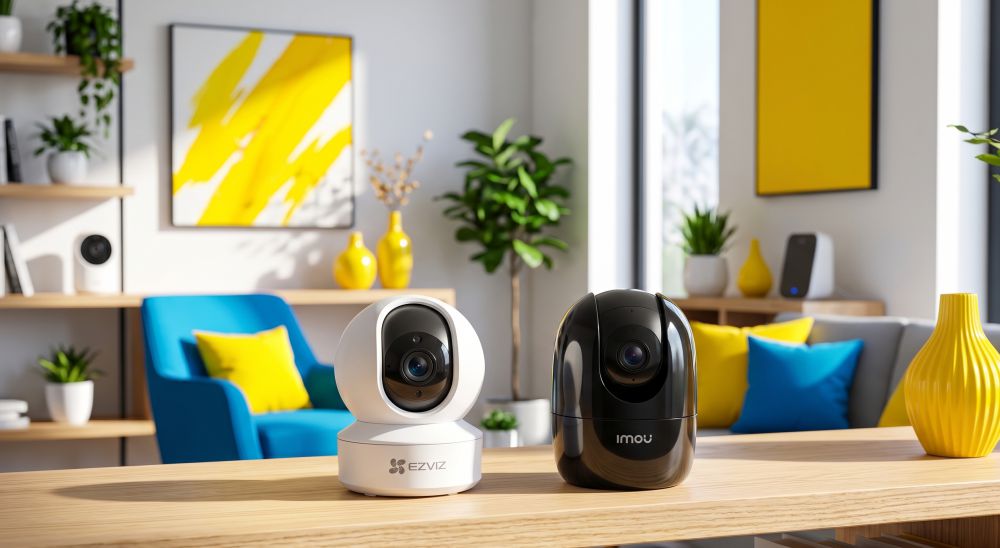 Обзор линейки ezviz (hikvision) и imou (dahua): сравнение камер для дома. 3 Сравнение камер видеонаблюдения ezviz и imou для дома