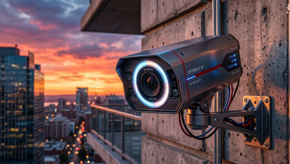 Лучшие камеры видеонаблюдения 4k: рейтинг и тесты. 3 Современная 4k камера с ии-модулем на фасаде здания