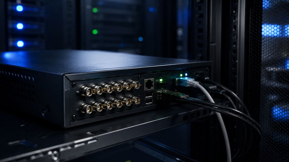 Комплект эконом для помещения на 2 ahd камеры №2 10 Гибридный видеорегистратор