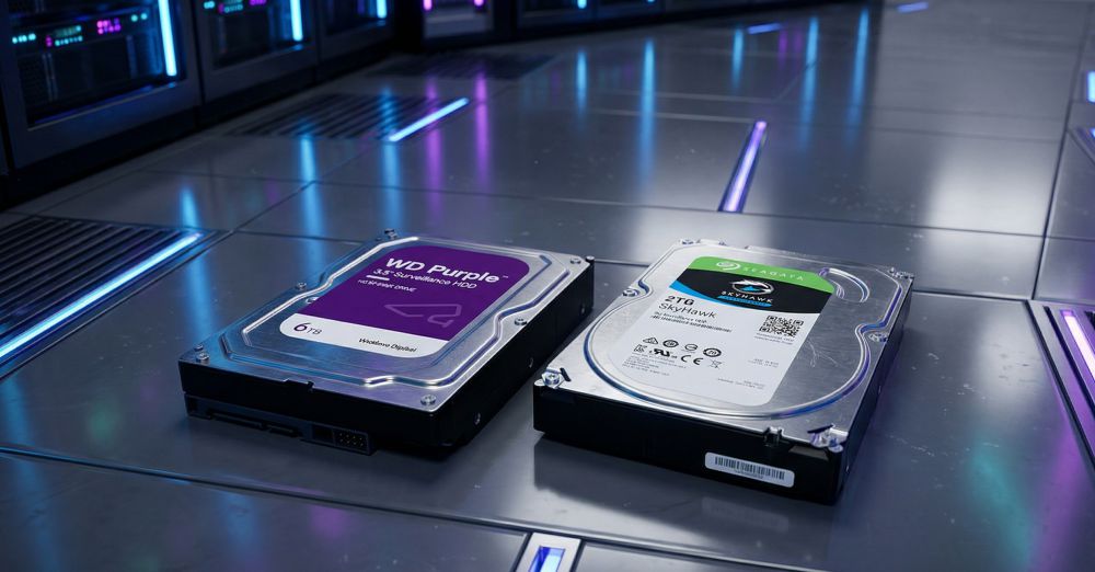 WD Purple vs Seagate SkyHawk: Сравнение лучших HDD для