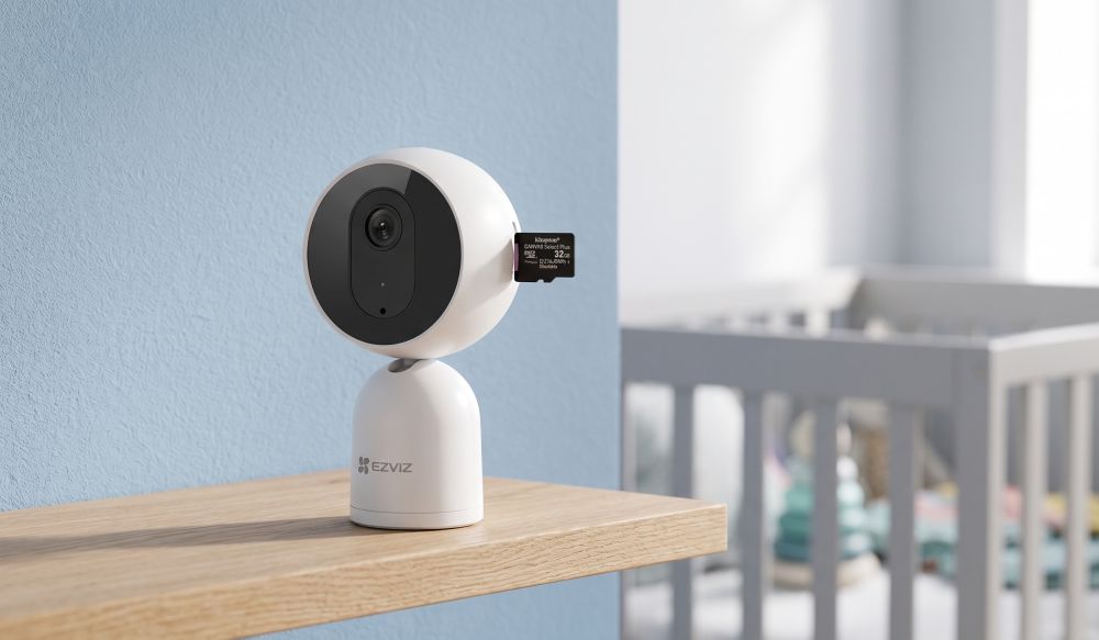 Комплект ezviz для помещения на 1 wi-fi камеру за няней 3 Комплект видеонаблюдения ezviz для дома и контроля няни