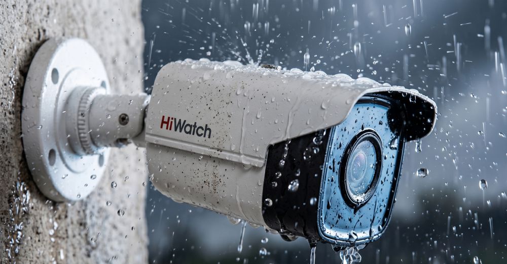 Комплект hiwatch на 3 ip камеры 4мп colorvu №4п 16 Уличная ip-камера hiwatch с защитой ip67 от дождя и пыли