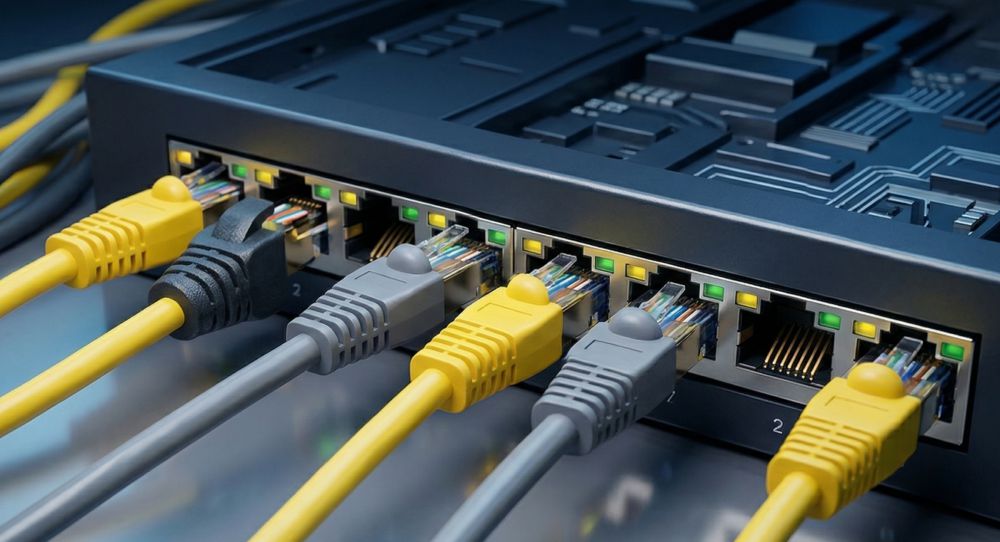 Iflow f-sw-eu410poe-v/l — неуправляемый poe-коммутатор (8 poe + 2 uplink) 8 8 портов poe в коммутаторе iflow