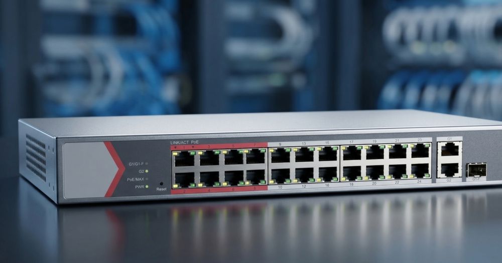 Iflow f-sw-eu426poe-v/l — 24-портовый неуправляемый poe-коммутатор 1 Iflow f-sw-eu426poe-v/l 24-портовый poe коммутатор