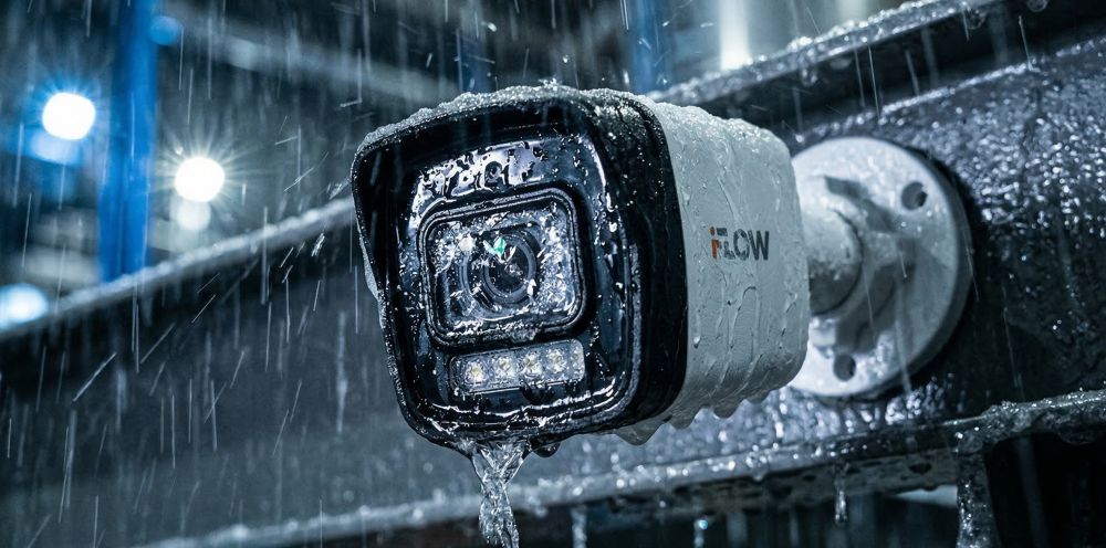 Iflow f-ic-1142cm(4mm) — уличная ip-камера color (4 мп, объектив 4 мм) 9 Защита ip67