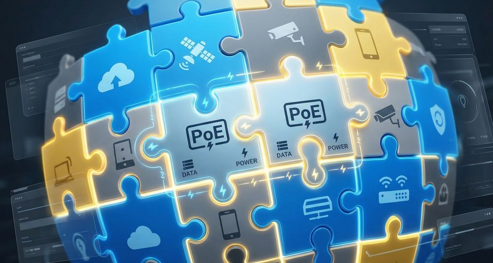 Iflow f-sw-eu205poe-v/l — бюджетная версия 4-портового poe-коммутатора 11 Поддержка стандартов poe af/at