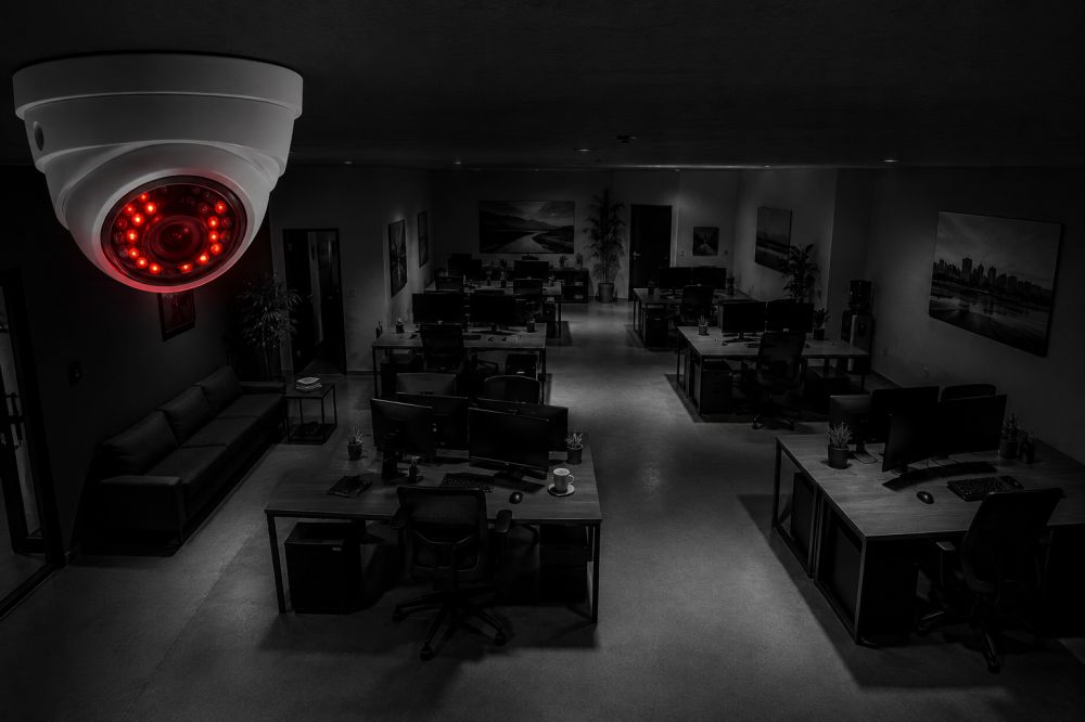 Комплект эконом для помещения на 3 ahd камеры №2 9 Инфракрасная ночная подсветка камер navigard до 20 метров