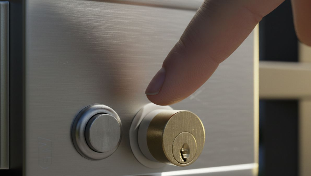 Замок электромеханический накладной lock-e01 8 Блокировка кнопки lock-e01