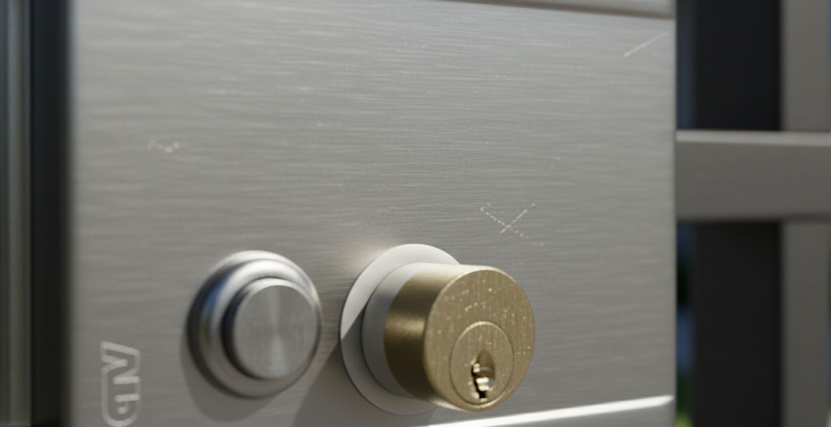 Замок электромеханический накладной lock-e01 6 Нержавеющая сталь lock-e01