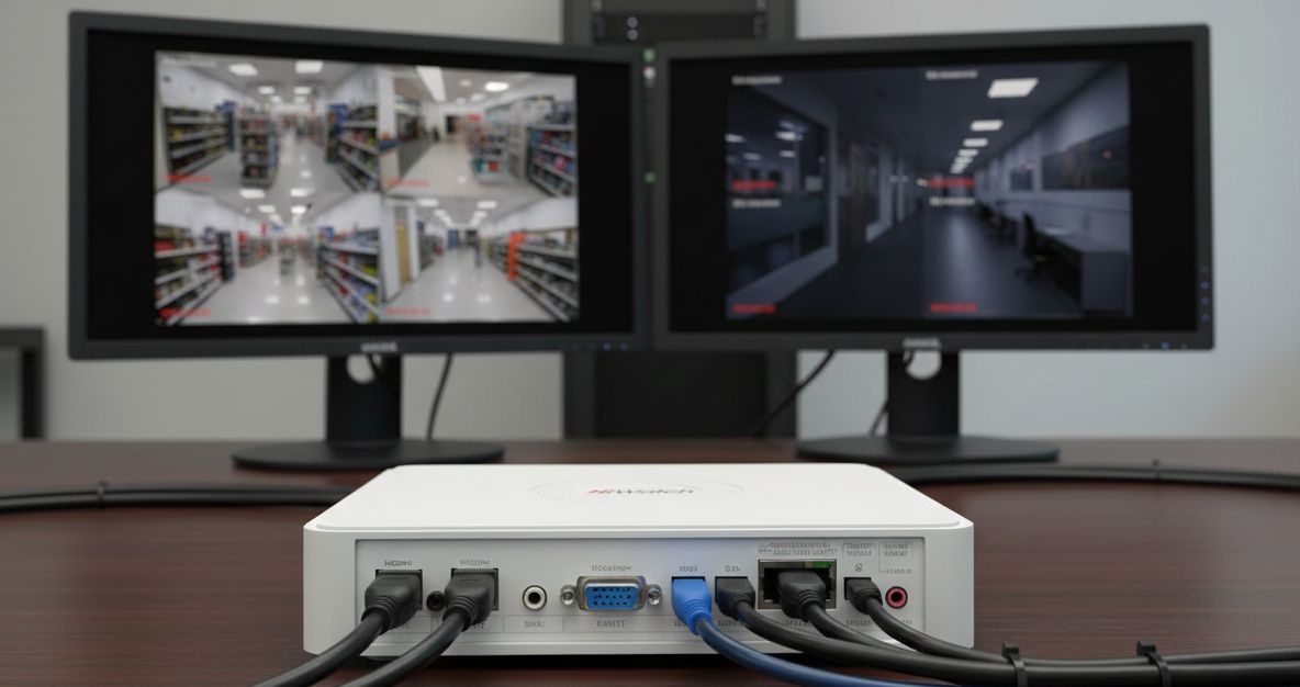 Ip видеорегистратор hiwatch ds-n204(c) 11 Подключение монитора через hdmi и vga