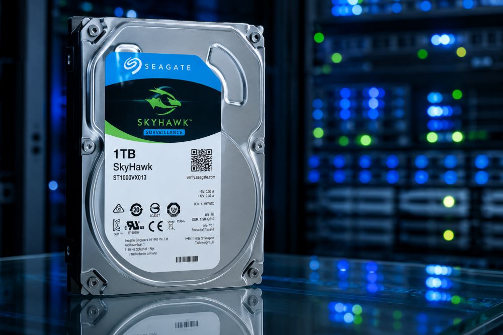 Комплект navigard для улицы на 3 ahd камеры №2п 16 Жесткий диск seagate skyhawk 1 тб для круглосуточной записи
