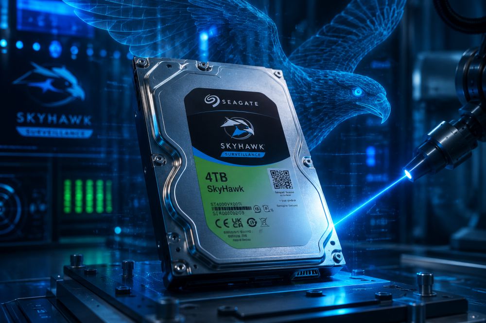 Комплект navigard для улицы на 5 ahd камер №2п 17 Жесткий диск seagate skyhawk 1tb для систем круглосуточного видеонаблюдения