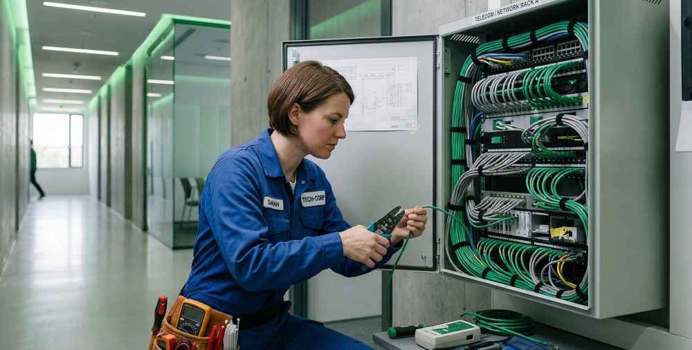 Многоквартирные домофоны: как модернизировать старую систему на ip. 9 Монтаж сетевого оборудования для домофонии