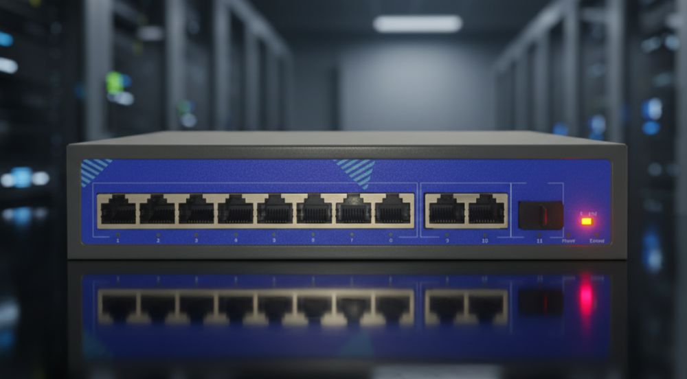 Сетевой 8 портовый poe коммутатор st-s87poe (2g/1s/120w/a)pro 1sfp extend 250м с watchdog 1 Poe коммутатор st-s87poe (2g/1s/120w/a)pro для систем безопасности