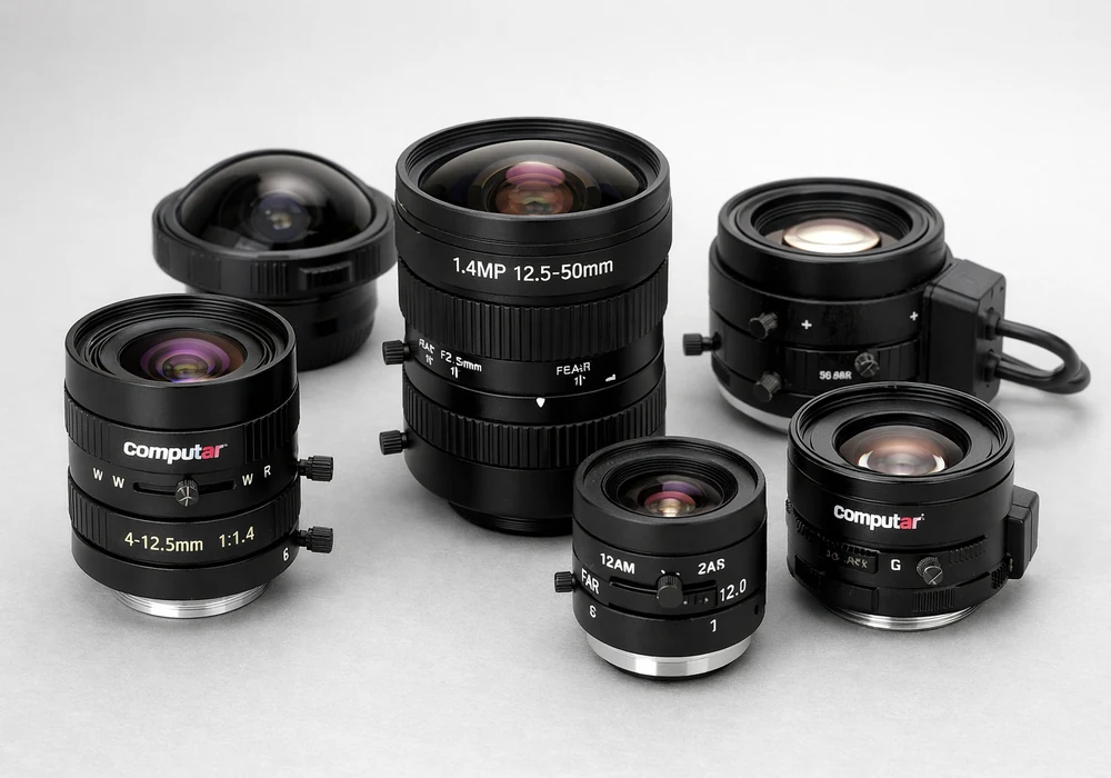 Сравнение объективов computar, fujinon и tamron для cctv: как выбрать лучший 2 Несколько объективов computar разных серий для видеонаблюдения на нейтральном фоне с читаемыми маркировками