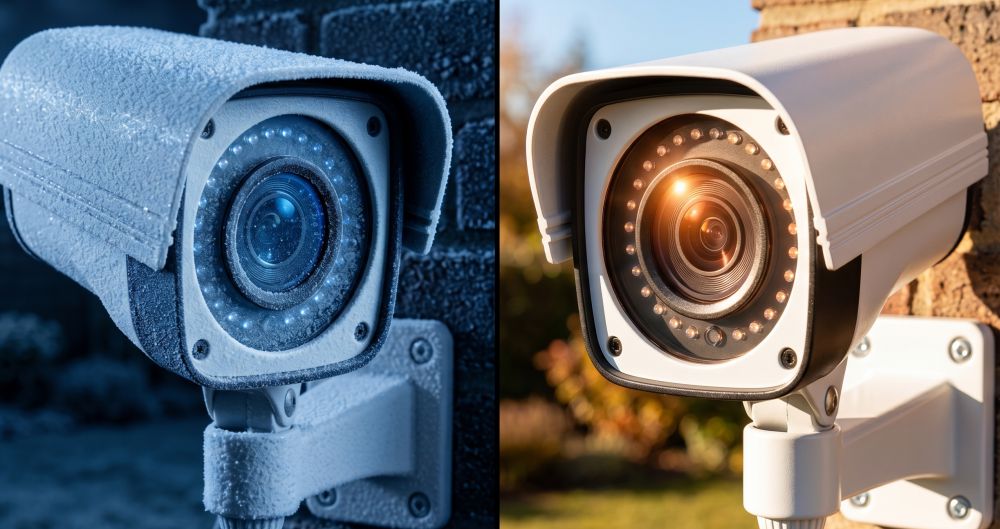Комплект st на 4 купольные ip камеры 2мп №1 15 Работа от -30 до +60 градусов