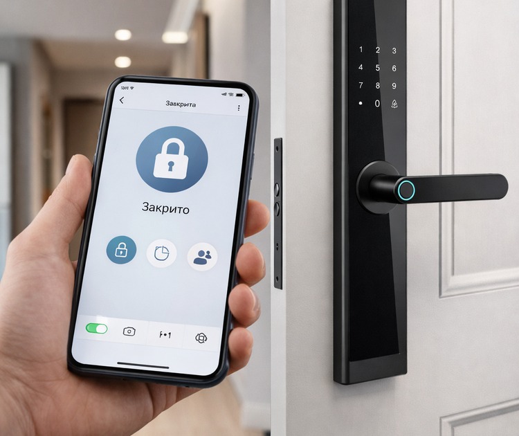 Умный дверной замок safeburgsmart n2-85 9 Управление замком safeburgsmart n2-85 через приложение ttlock