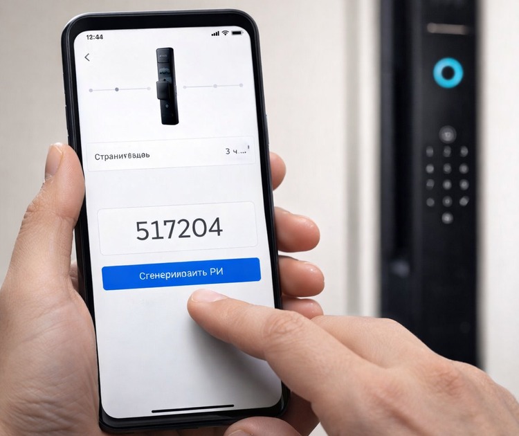 Умный дверной замок safeburgsmart n6-85 8 Генерация одноразового pin-кода для замка safeburg через ttlock