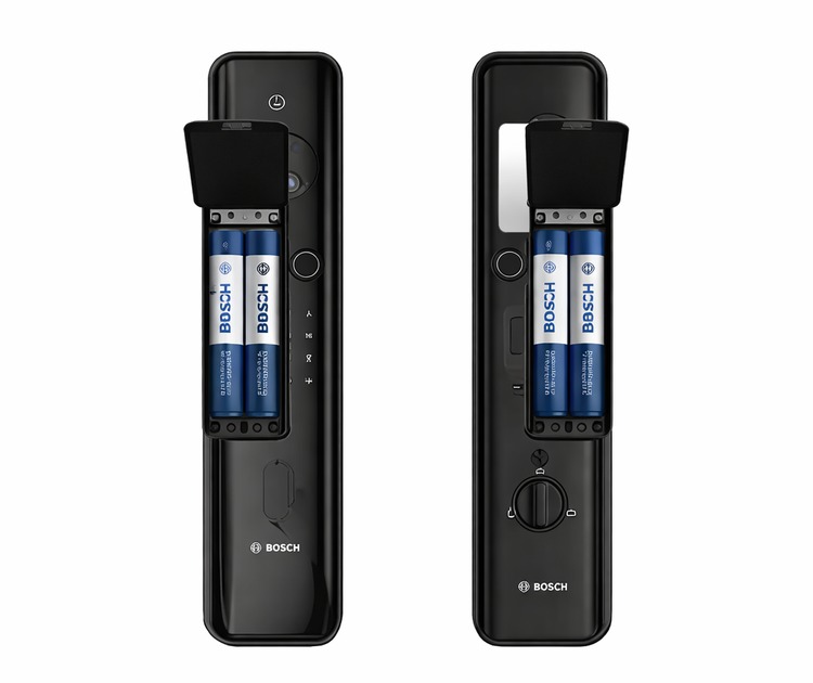 Умный дверной замок bosch fu6plus black 11 Двойной аккумулятор умного замка bosch fu6plus