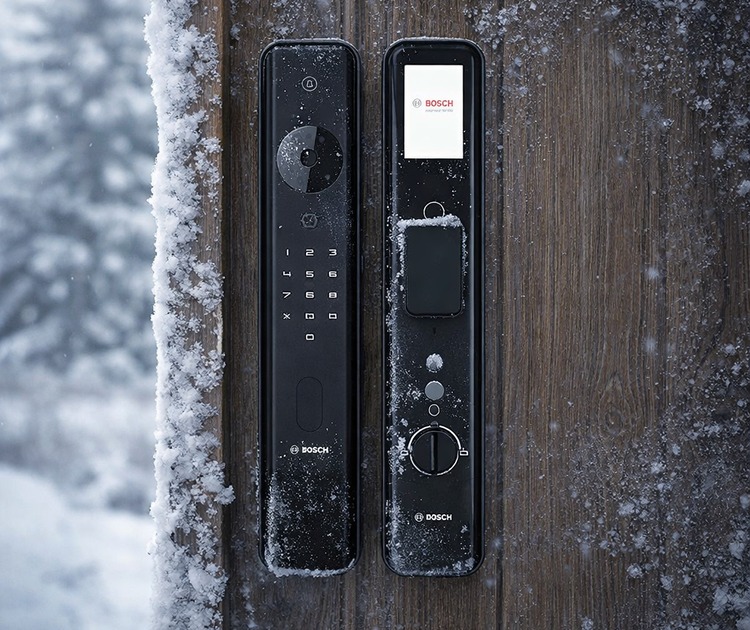 Умный дверной замок bosch fu6plus black 12 Замок bosch fu6plus в условиях морозной зимы