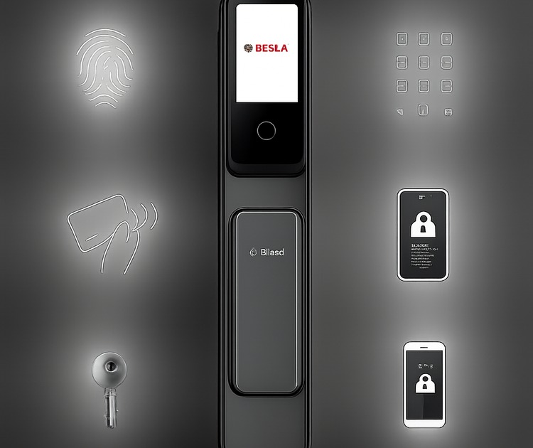 Умный дверной замок bosch el600vf black 6 Пять способов доступа умного замка bosch el600vf