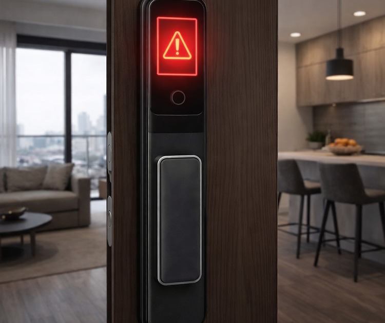Умный дверной замок bosch el600vf black 11 Сигнализация и защитные функции замка bosch el600vf