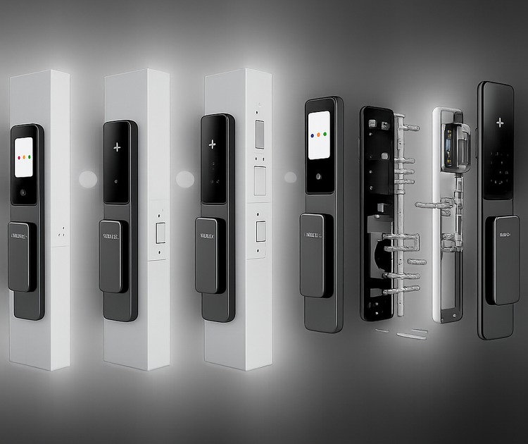 Умный дверной замок bosch el600vf black 13 Совместимость замка bosch el600vf с дверями разной толщины